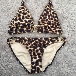 NY&CO Animal Print Bikini